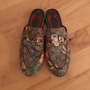 Gucci backless loafer, size 37